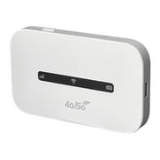 KGOTA 4G Lte Mobile Wifi Router 3000mAh 150Mbps Portable Wifi Hotspot Support 8 To 10 Users with Sim Card Slot Pocket Mobile Hotspot for Home Office Car Travel
